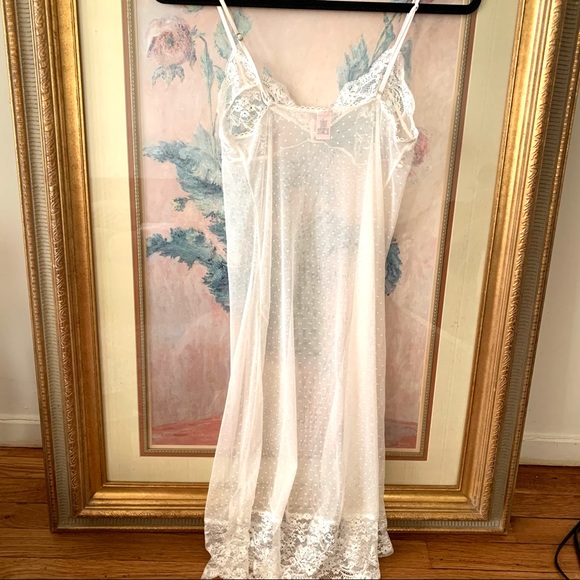 Victoria's Secret transparent slip dress Size S C4 - Picture 4 of 4